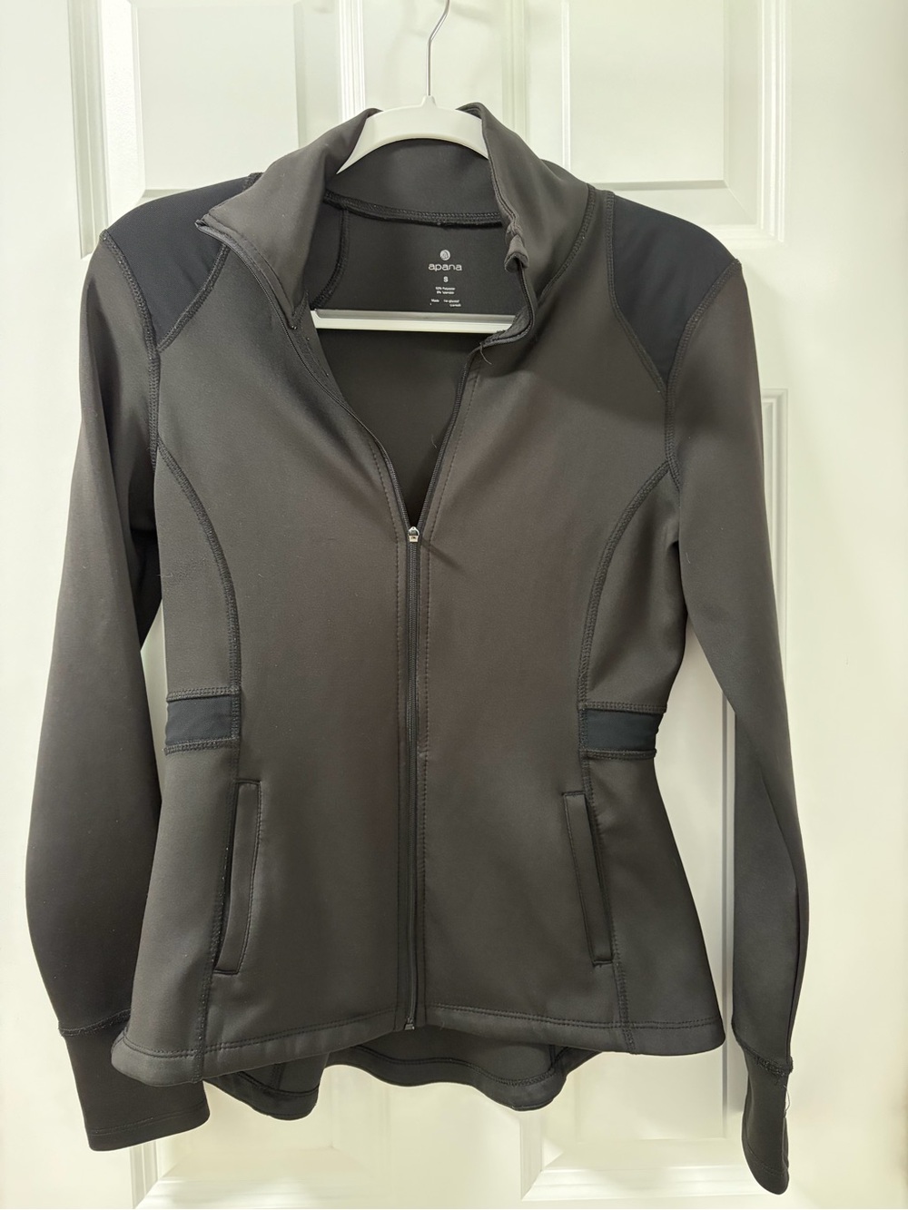 Apana Women’s Gray Full-Zip Utility Jacket